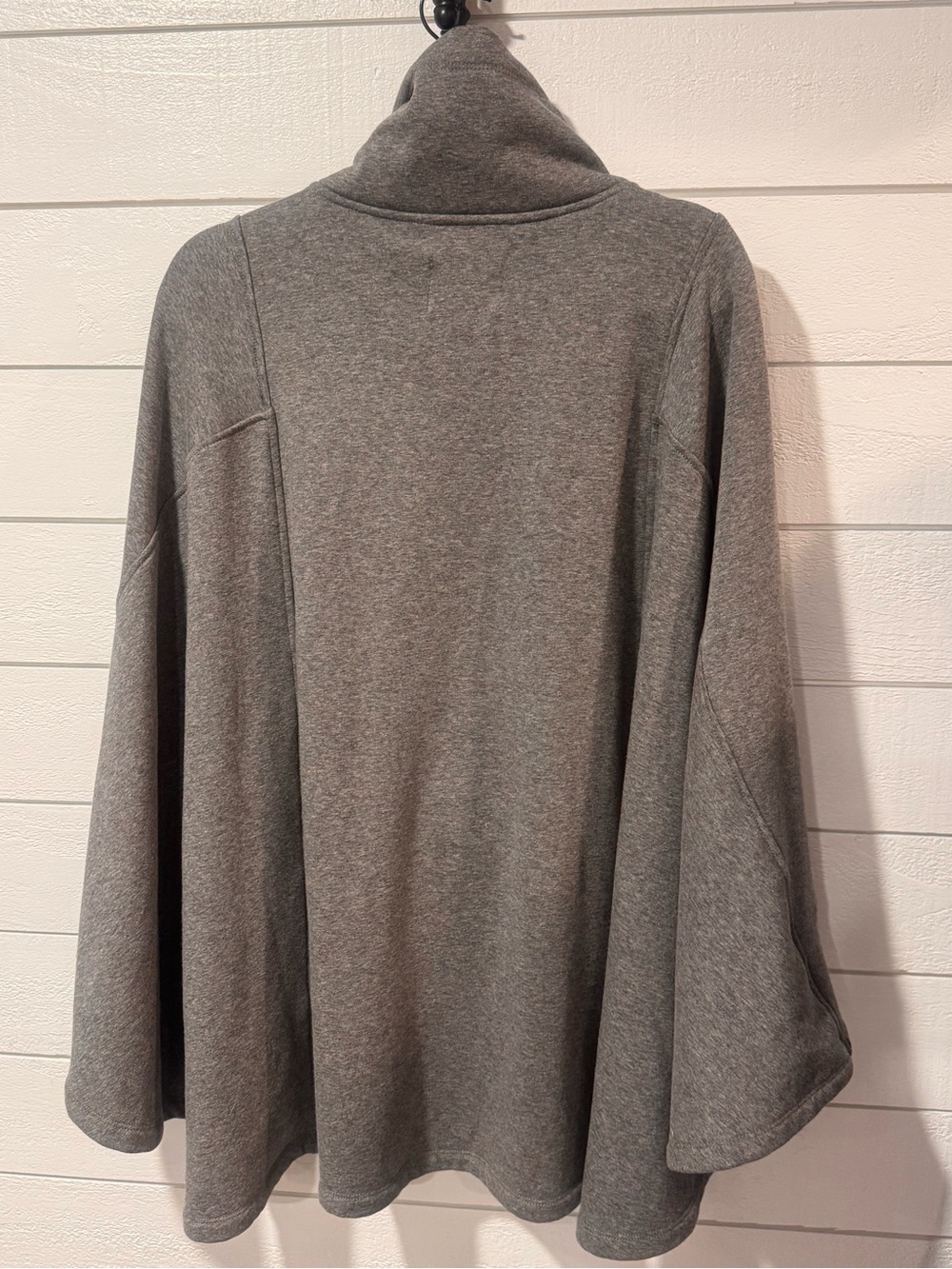 UGG Pichot Double Knit Funnel Neck Pullover Poncho - M/L - Picture 2 of 4